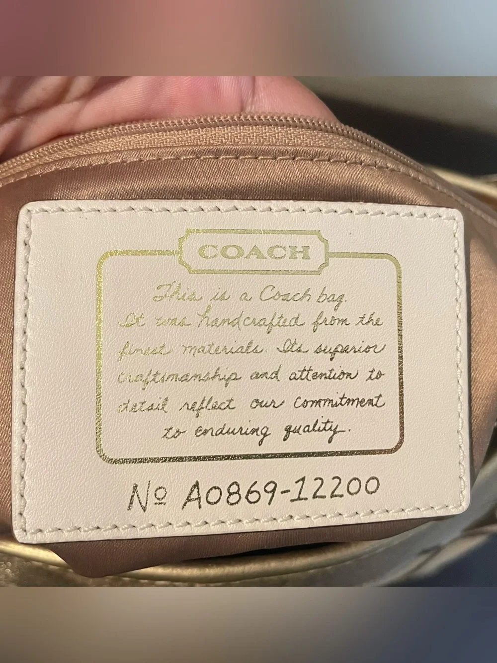 Coach limited edition signature Floral Applique Shoulder gold Bag y2k hobo brown